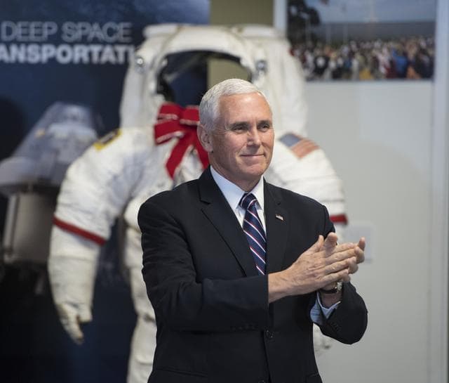 NASA image: Vice President Meets with NASA Employees