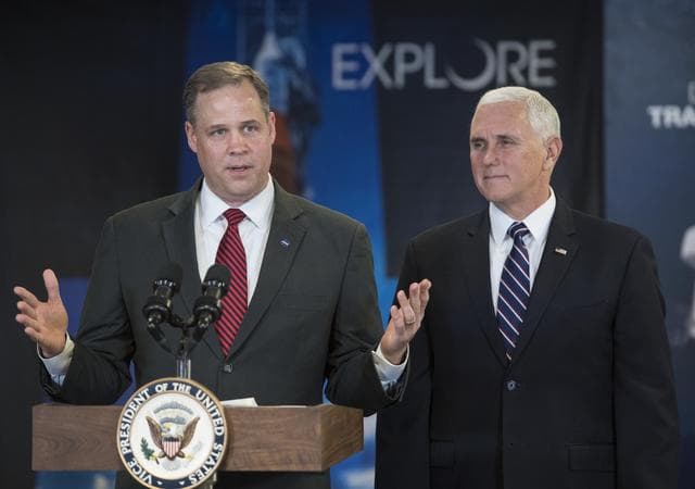 NASA image: Vice President Meets with NASA Employees