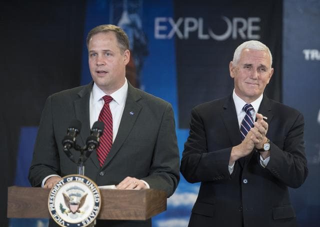 NASA image: Vice President Meets with NASA Employees