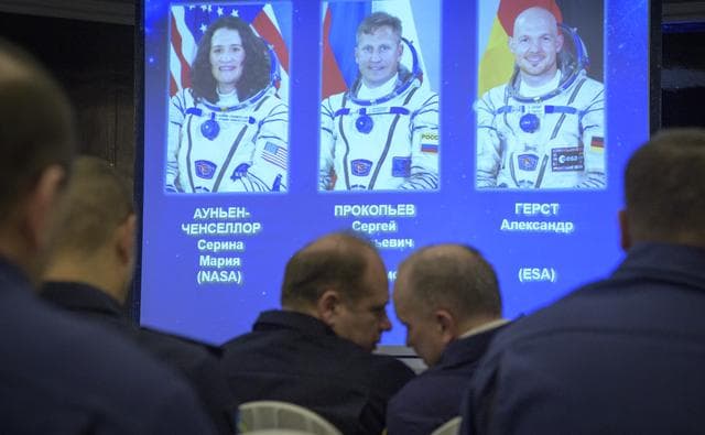 NASA image: Expedition 57 Landing Preparations