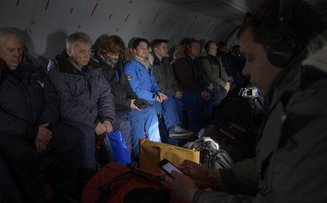 NASA image: Expedition 57 Landing Preparations