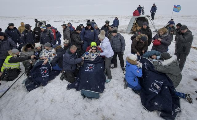 NASA image: Expedition 57 Soyuz MS-09 Landing