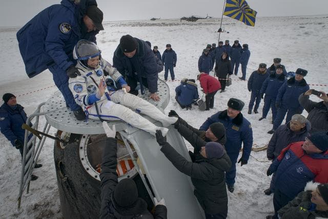 NASA image: Expedition 57 Soyuz MS-09 Landing