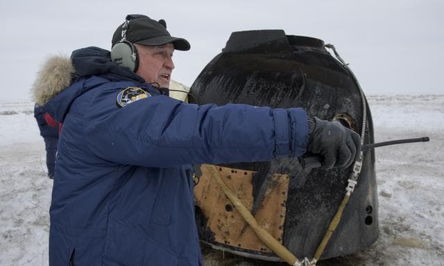 NASA image: Expedition 57 Soyuz MS-09 Landing