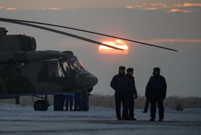 NASA image: Expedition 57 Landing Preparations