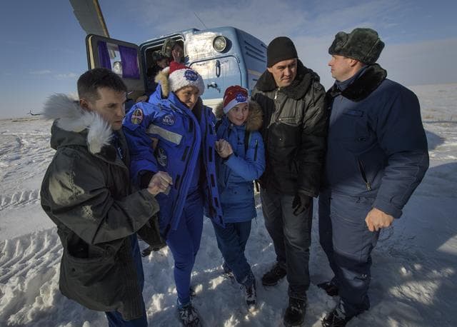 NASA image: Expedition 57 Soyuz MS-09 Landing