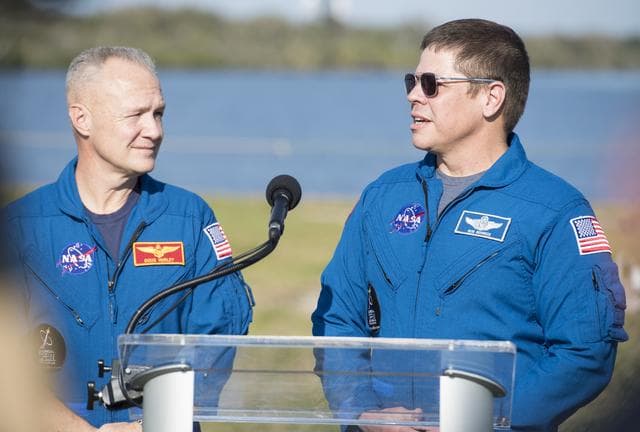 NASA image: SpaceX Demo-1 Press Conference