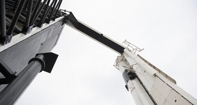 NASA image: SpaceX Demo-1 Preflight