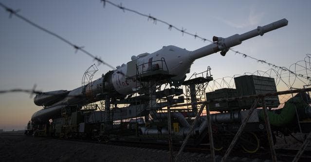 NASA image: Expedition 59 Soyuz Rollout