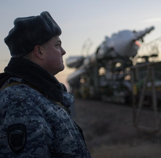 NASA image: Expedition 59 Soyuz Rollout