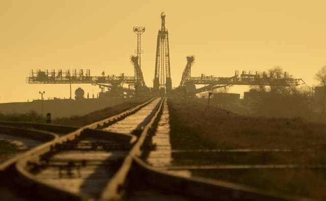 NASA image: Expedition 59 Soyuz Rollout
