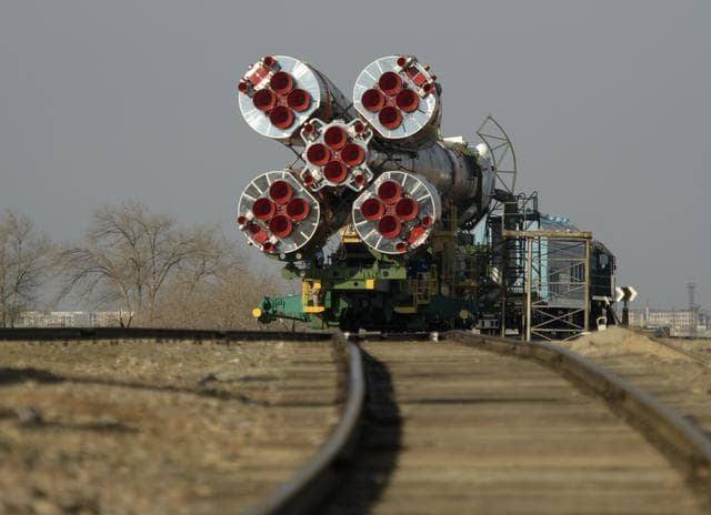 NASA image: Expedition 59 Soyuz Rollout