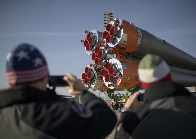 NASA image: Expedition 59 Soyuz Rollout