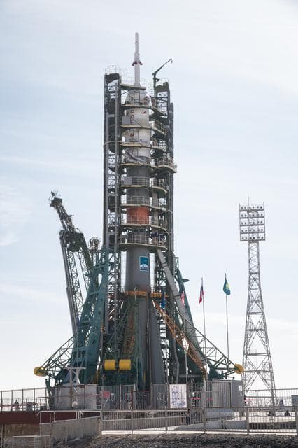 NASA image: Expedition 59 Soyuz Rollout