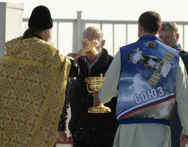 NASA image: Expedition 59 Soyuz Blessing