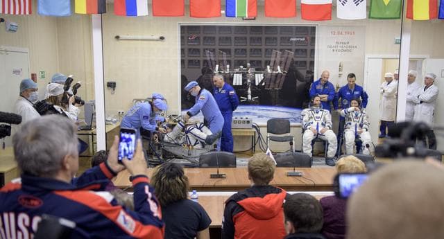 NASA image: Expedition 59 Preflight