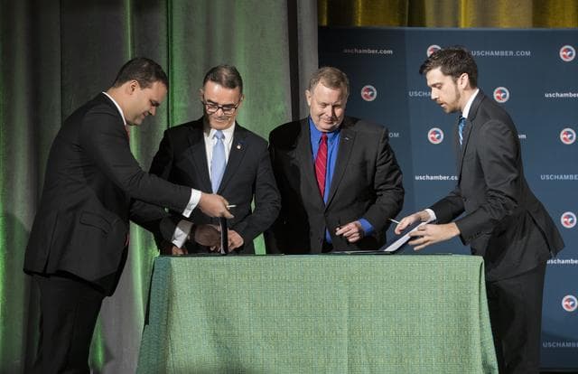 NASA image: NASA Deputy Administrator Signs Agreement with Brazil for SPORT 