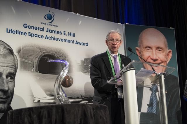 NASA image: Space Symposium - General Stafford Award