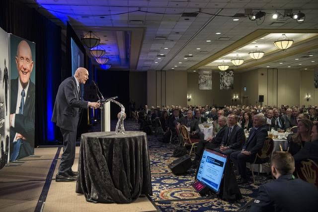 NASA image: Space Symposium - General Stafford Award