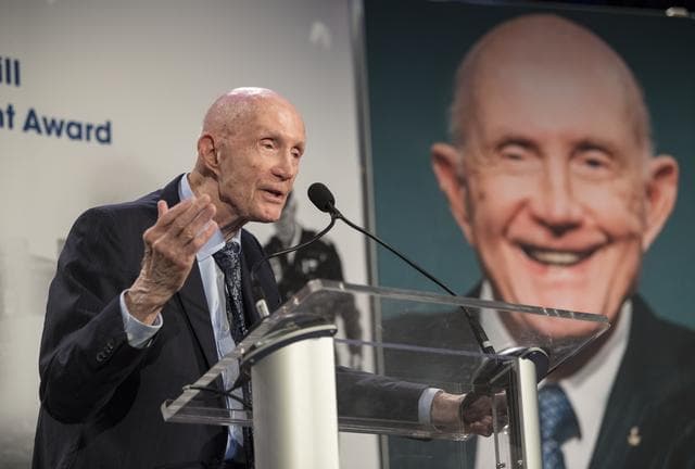 NASA image: Space Symposium - General Stafford Award