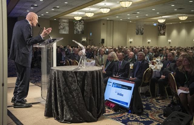 NASA image: Space Symposium - General Stafford Award