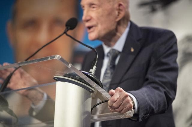 NASA image: Space Symposium - General Stafford Award
