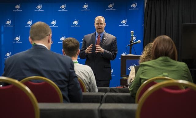 NASA image: Space Symposium - Media Meeting