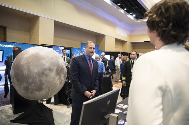 NASA image: Space Symposium - NASA Exhibit