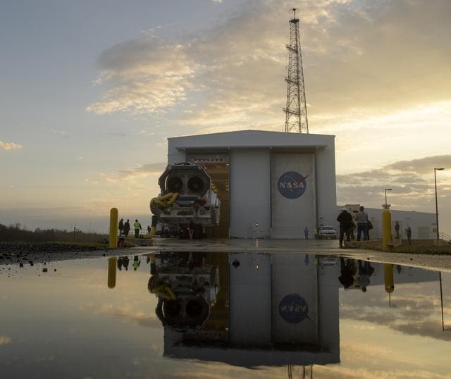 NASA image: Northrop Grumman Antares CRS-11 Rollout
