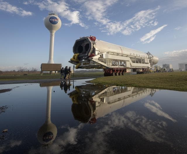 NASA image: Northrop Grumman Antares CRS-11 Rollout