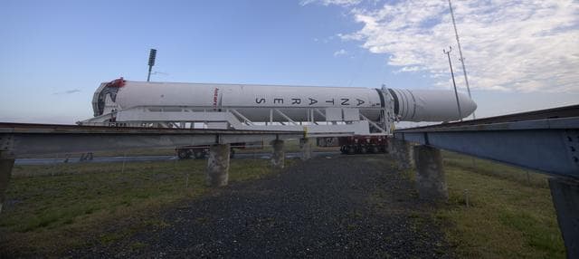 NASA image: Northrop Grumman Antares CRS-11 Rollout