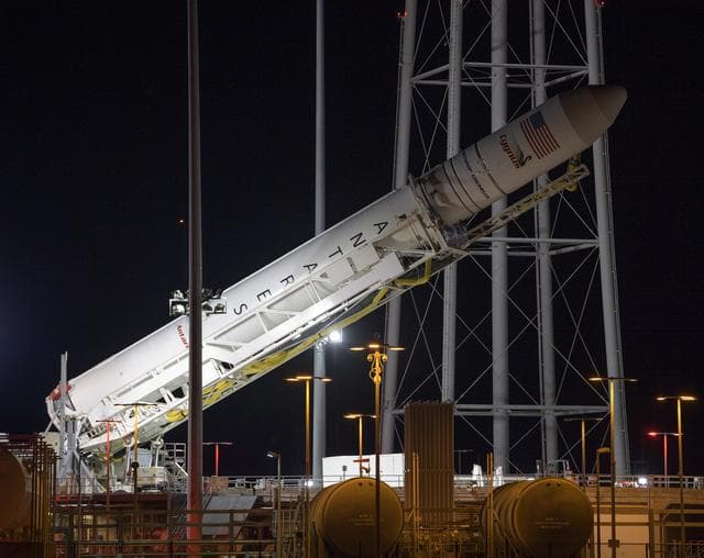 NASA image: Northrop Grumman Antares CRS-11 