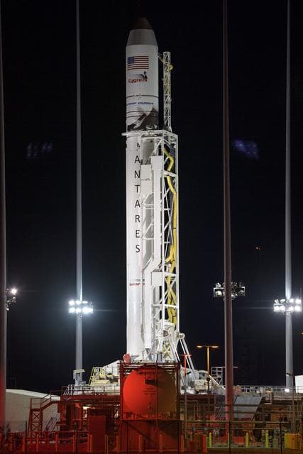 NASA image: Northrop Grumman Antares CRS-11 