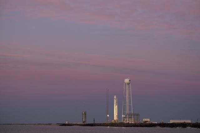 NASA image: Northrop Grumman Antares CRS-11 Prelaunch