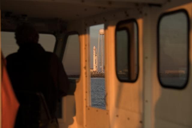 NASA image: Northrop Grumman Antares CRS-11 Prelaunch