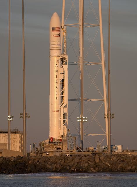 NASA image: Northrop Grumman Antares CRS-11 Prelaunch