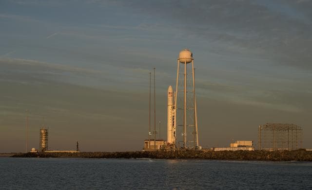 NASA image: Northrop Grumman Antares CRS-11 Prelaunch