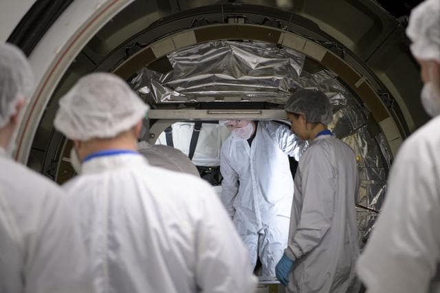 NASA image: Northrop Grumman CRS-11 Final Cargo Load