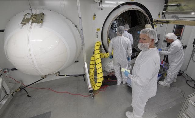 NASA image: Northrop Grumman CRS-11 Final Cargo Load