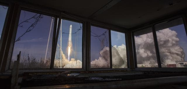 NASA image: Northrop Grumman Antares CRS-11 Launch