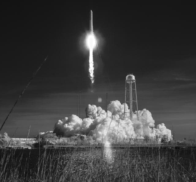 NASA image: Northrop Grumman Antares CRS-11 Launch