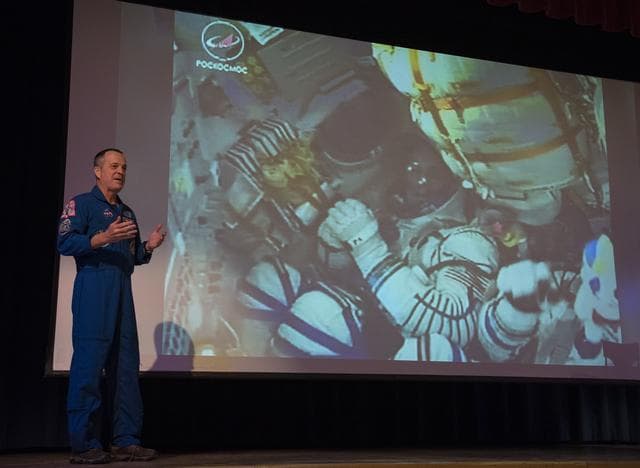 NASA image: Astronaut Ricky Arnold at GSFC