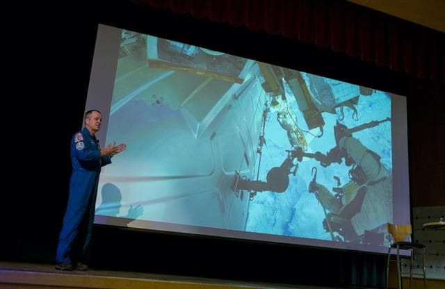 NASA image: Astronaut Ricky Arnold at GSFC