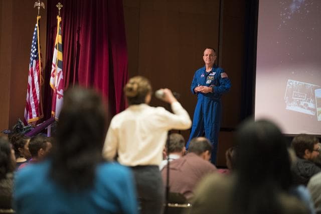 NASA image: Astronaut Ricky Arnold at GSFC