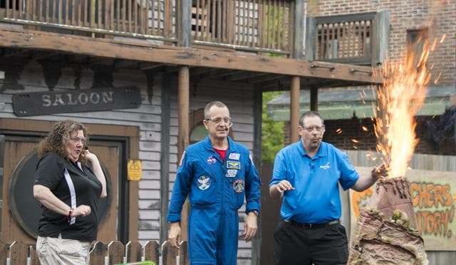 NASA image: Astronaut Ricky Arnold at Six Flags America