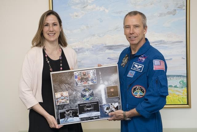 NASA image: Astronaut Drew Feustel Visits Canadian Embassy