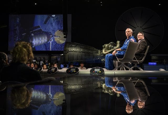 NASA image: Astronaut Drew Feustel at NASM