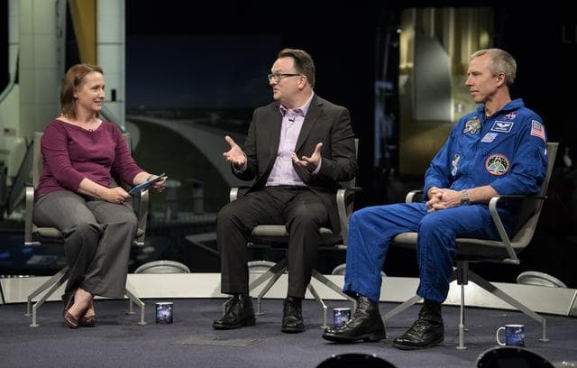 NASA image: Astronaut Drew Feustel at NASM