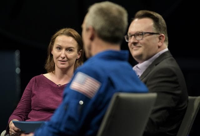 NASA image: Astronaut Drew Feustel at NASM
