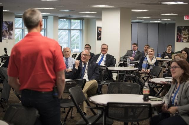 NASA image: Astronaut Drew Feustel at NASA Headquarters
